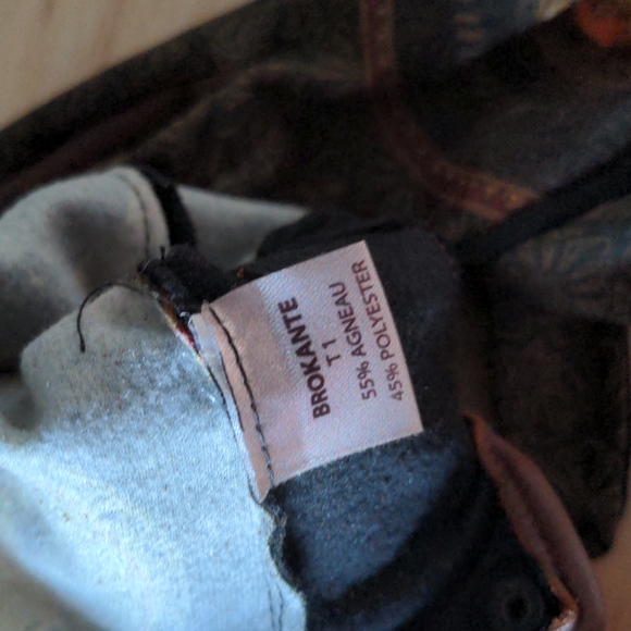 Brokante fall gloves, leather and polyester, stylized, portrait, bohemian - Picture 11 of 14